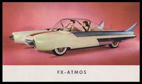 Ford Fx Atmos Concept Car Sheaff Ephemera Concept Cars