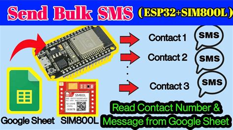 Sending Bulk Sms Using Google Sheet Esp Sim L Esp To Google