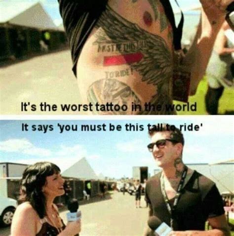 Haha austin carlile | Bad tattoos, Of mice and men, Tattoo blog