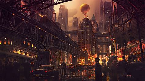 Futuristic City Cyberpunk Science Fiction Artwork Futuristic Hd