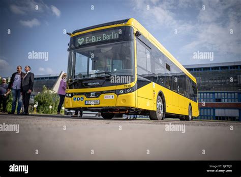 Berlin Germany 26th Aug 2022 A New Electric Bus Of The Dutch