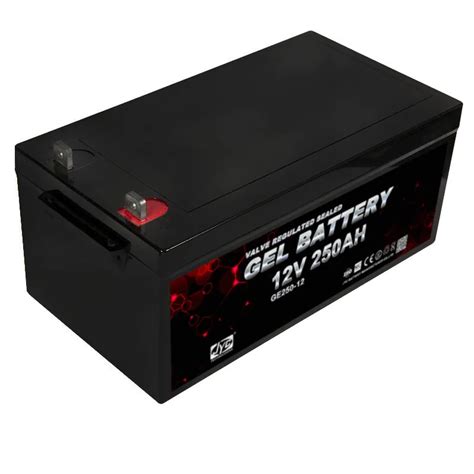 Gel Solar Deep Cycle Storage Battery 250ah 12v Meritsun