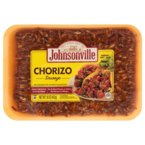 Johnsonville Sausage Chorizo Brookshire S