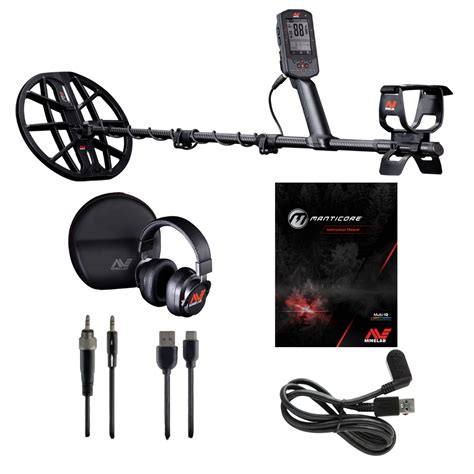 Minelab Manticore Waterproof Metal Detector With 11 Dd Search Coil