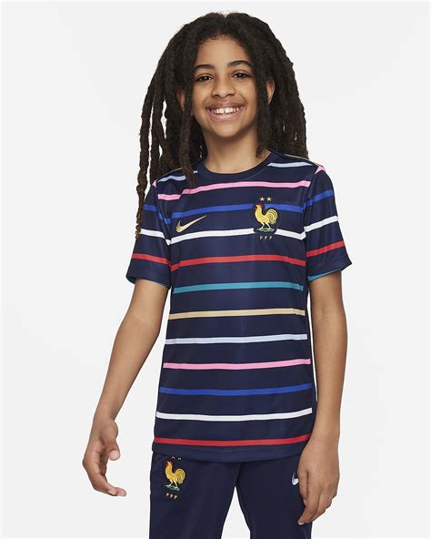 Haut De Foot Davant Match Nike Dri Fit Fff Academy Pro Domicile Pour