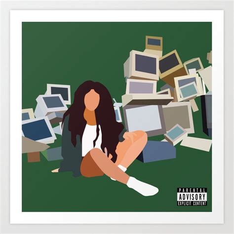 Sza ctrl digital art cover art – Artofit