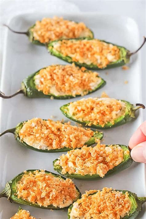 Stuffed Jalapeno Peppers {Keto + Paleo} - Finished with Salt