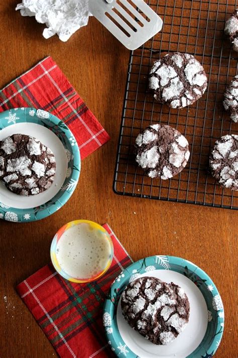 Almost Too Pretty To Eat Gluten Free Crinkle Cookies Recipe Crinkle Cookies Cookie Flavors