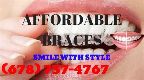 Affordable Braces For Adults Near Me In Atlanta Ga 678 737 4767 Youtube