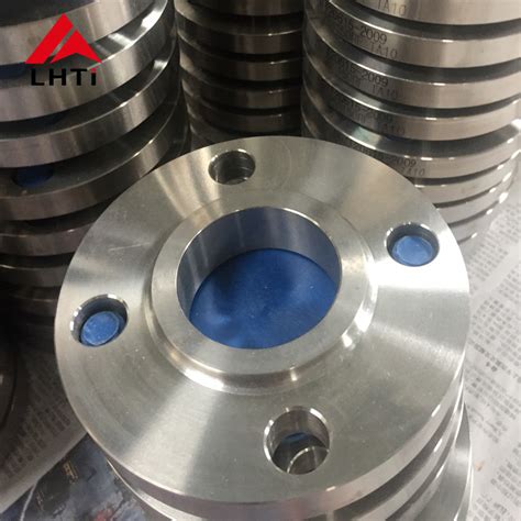 GR1 GR2 GR5 GR7 GR12 Polished Titanium Flanges RF Sealing Surface ANSI