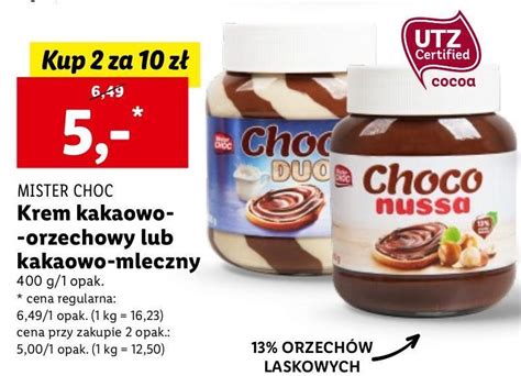 Promocja Krem Czekoladowy Choco Nussa W Lidl