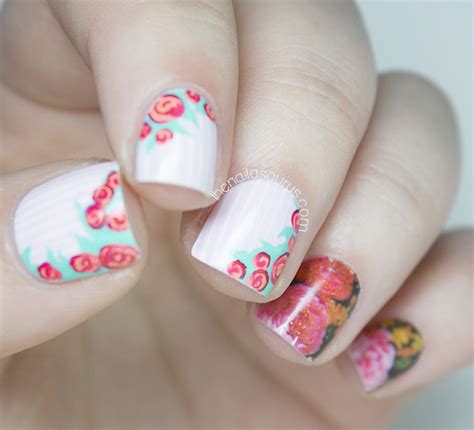 The Nailasaurus Uk Nail Art Blog Nailvengers Assemble Florals