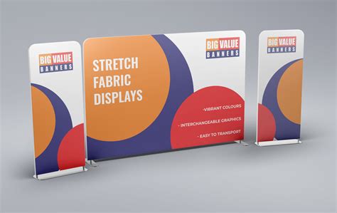 Stretch Fabric Display Big Value Banners