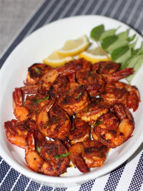 Spicy Prawn Fry Chemmeen Fry Snazzy Cuisine