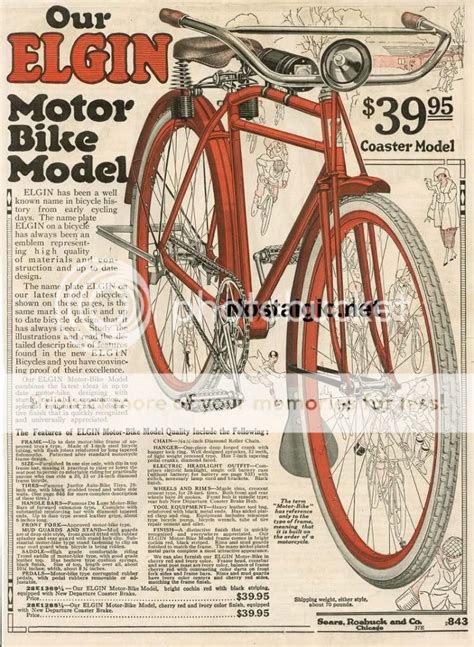 Vintage Bicycle Ads Rat Rod Bikes