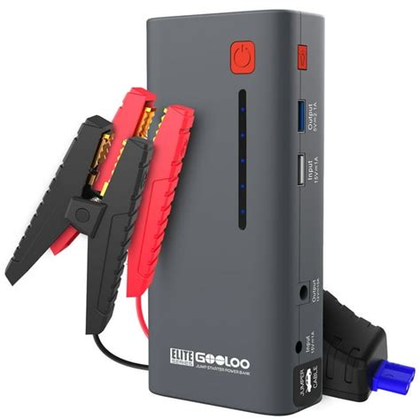 Gooloo Jump Starter A Peak Ge Mah Portable Car Jump