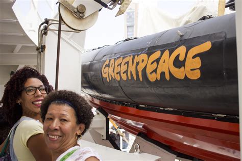 Nossa Visita Ao Rainbow Warrior No Rio Conhecemos Um Pouco Flickr