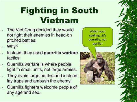 Gorilla Warfare Tactics