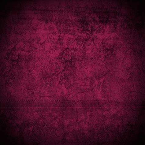 Burgundy Vintage Digital Scrapbooking Paper