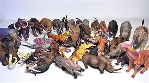 My Prehistoric Animals Collection - Woolly Mammoth, Smilodon, Daeodon ...