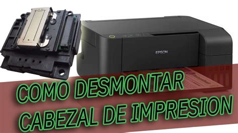 Como Desmontar El Cabezal De Impresion Epson L L L L Y