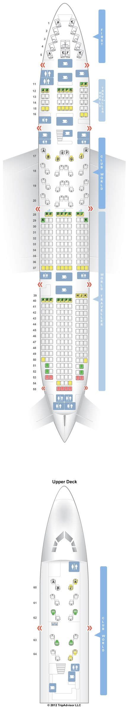 Navigating The Skies A Comprehensive Guide To Boeing 747 Seat Maps Interactive Canada Airport