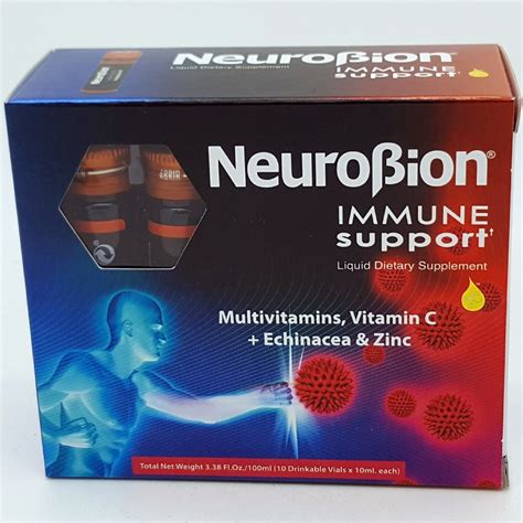 Neurobion Immune Support Liquid Dietary Supplement 10 Vials