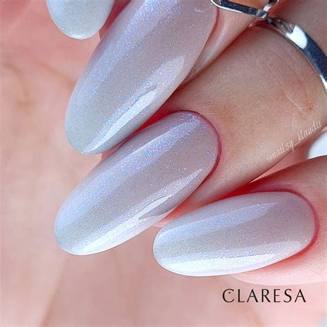 CLARESA TOP NO WIPE 5 Ml Glitter Blue CLARESA The Biggest GEL