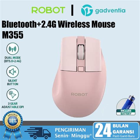 Jual Robot M M M Mouse Bluetooth Bt Wireless In Dual