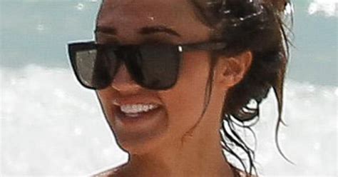 Megan Mckenna Flashes Major Booty As Thong Bikini Completely Disappears Daily Star
