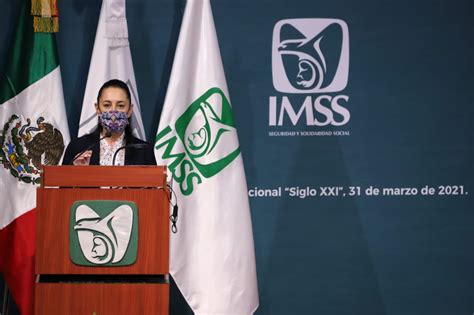 Resalta Jefa De Gobierno Atención Del Imss A La Población Durante