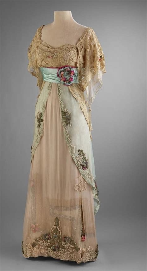 Evening Dress Edwardian Gowns Edwardian Dress Historical