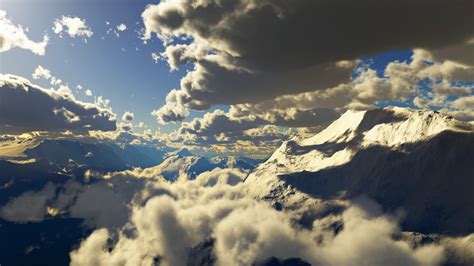 Papel de parede luz solar natureza reflexão céu neve inverno