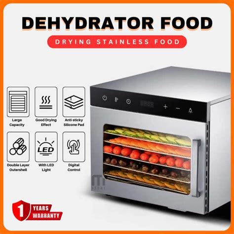 Jual Digital Drying Food Dehydrator Machine Trays Pengering Makanan