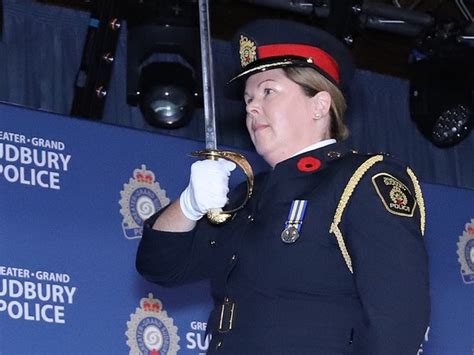 Cunningham Sworn In As First Female Chief Of Sudbury Police The Daily