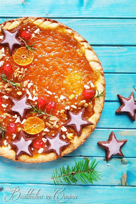 Crostata Di Natale Alle Clementine Beatitudini In Cucina