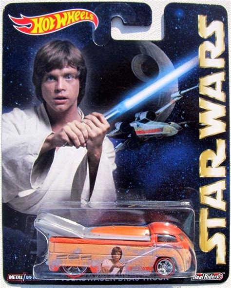 Hot Wheels Pop Culture Star Wars Volkswagen Drag Truck Orange Luke Skywalker