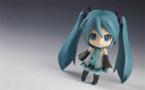 Download Nendoroid Hatsune Miku Anime Vocaloid Hd Wallpaper