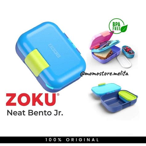 Jual ZOKU Neat Bento Junior Tempat Makan Lunchbox Anak Shopee Indonesia