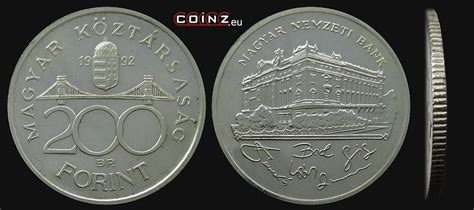 coinz eu 200 forintów 1992 1993 monety Węgier