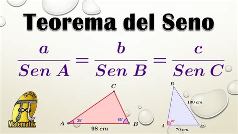 C Mo Y Cu Ndo Usar El Teorema Del Seno Parte Youtube