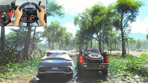 Aston Martin DBX Chevrolet Colorado ZR2 Offroad Convoy Forza