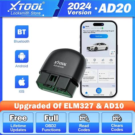 XTOOL AD20 Advancer OBD2 Code Reader Scanner Car Engine Diagnostic