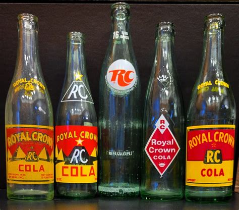 Royal Crown Cola Bottles My Collection Of Vintage Rc Bottl Flickr