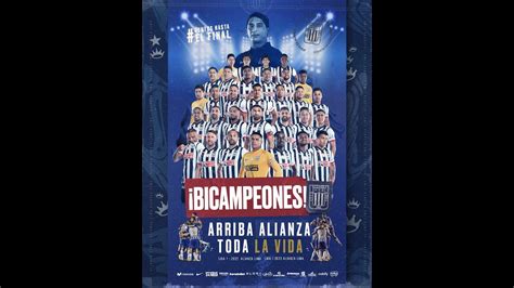 ALIANZA LIMA BICAMPEÓN DEL FÚTBOL PERUANO YouTube