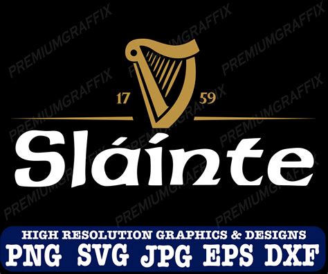 Slainte Svg Slainte Svg Irish Svg St Patricks Etsy Norway