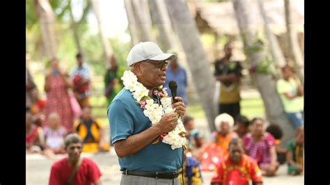 Petroleum Minister Jimmy Maladina S Visit To Papua Lng Project Sites