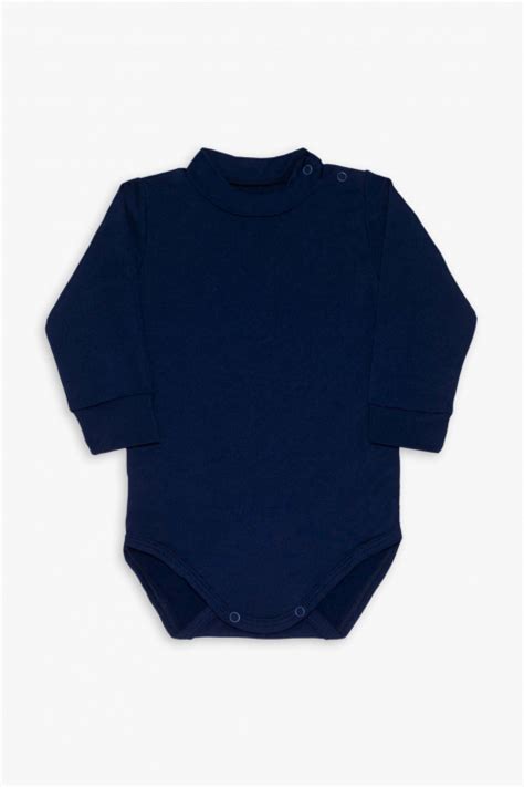 Body gola alta térmico azul marinho infantil Dedeka