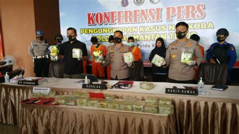 Polda Kaltim Gagalkan Penyelundupan Sabu 25 Kilogram Dari Tawau