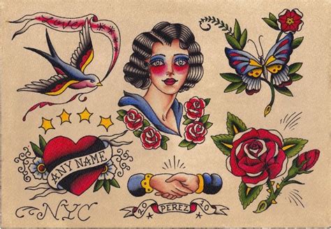 Love Old Skool Tattoos Just Never Go Out Of Style